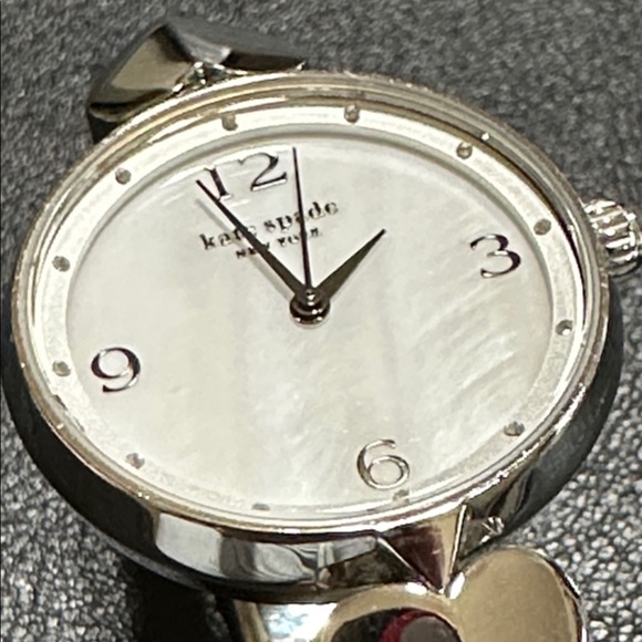 Kate Spade ♠️ New York Hollis Stainless Steel Mother Of Pearl Vintage Watch main image 12